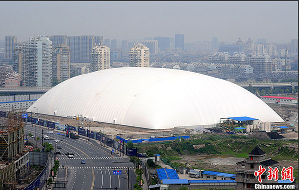 高爾夫球場膜結(jié)構(gòu)